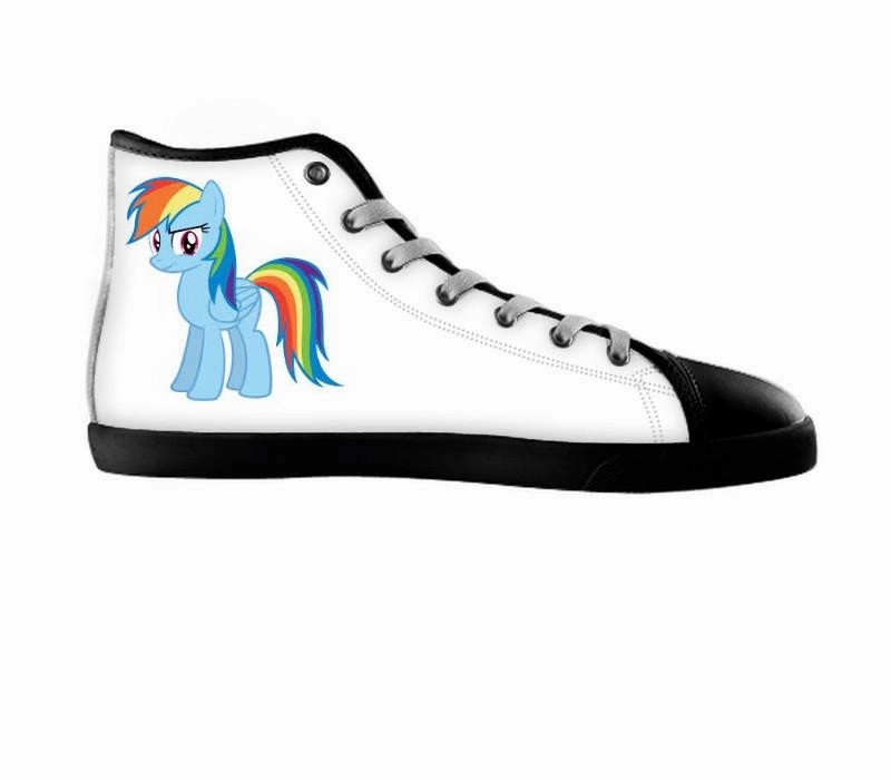 White custom shoes
