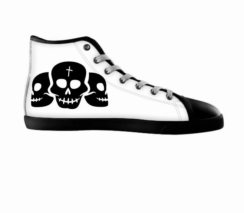 White custom shoes