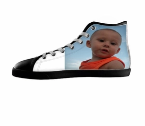 White custom shoes