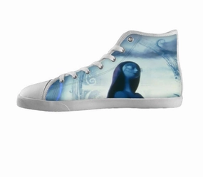 White custom shoes