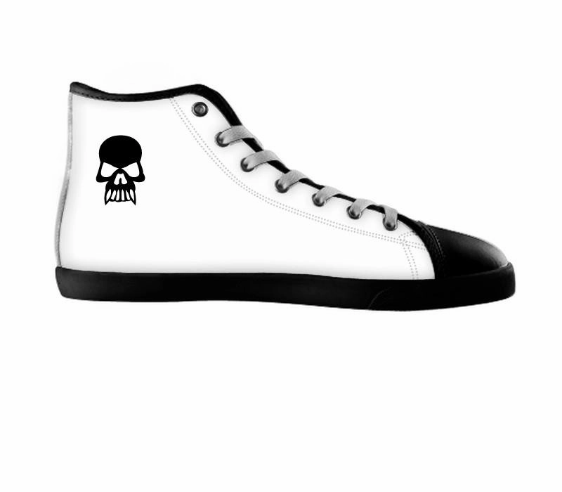 White custom shoes