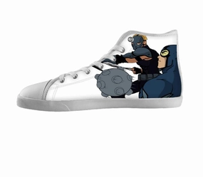 White custom shoes