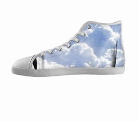 White custom shoes
