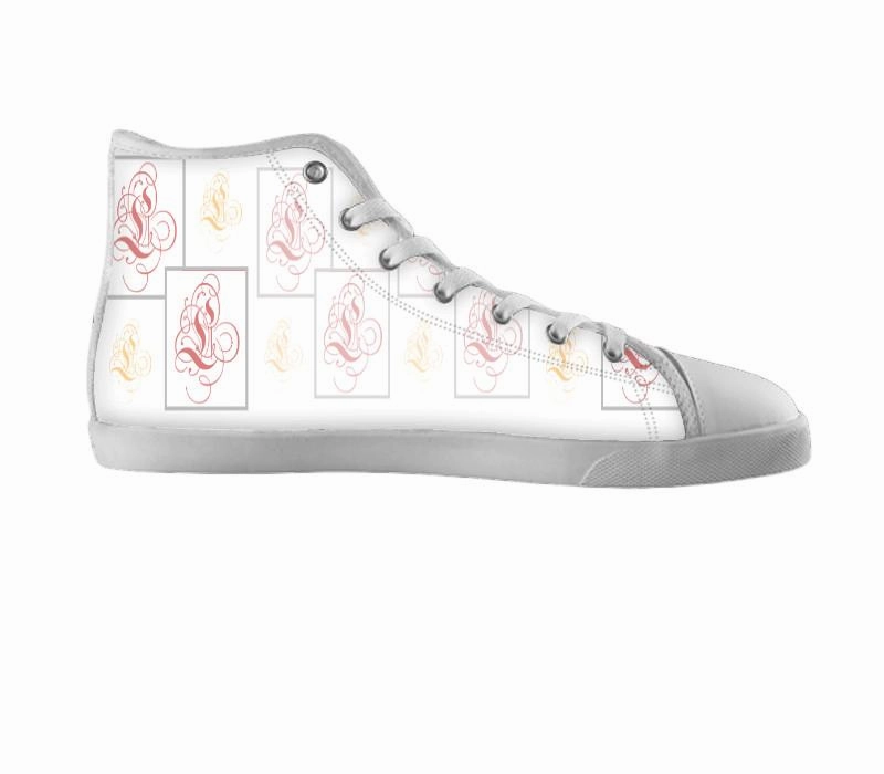 White custom shoes