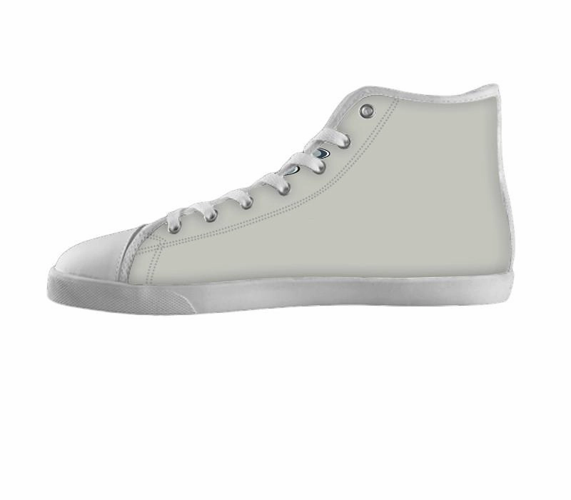 White custom shoes