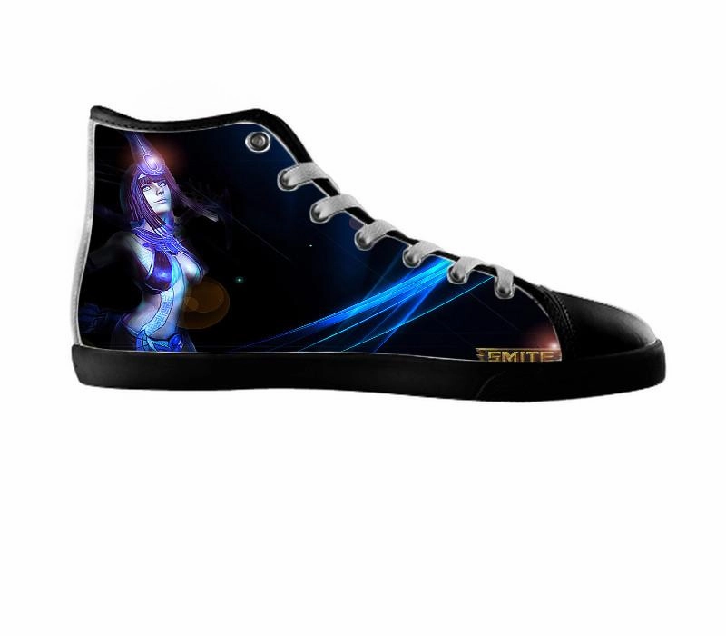 White custom shoes