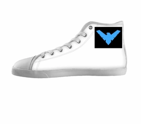 White custom shoes