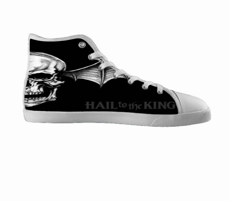 White custom shoes