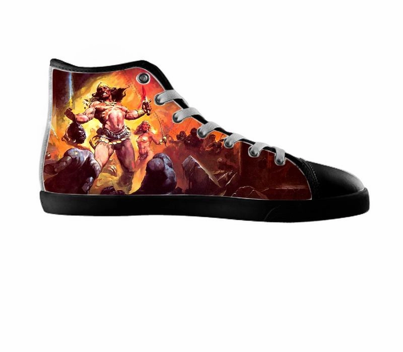White custom shoes