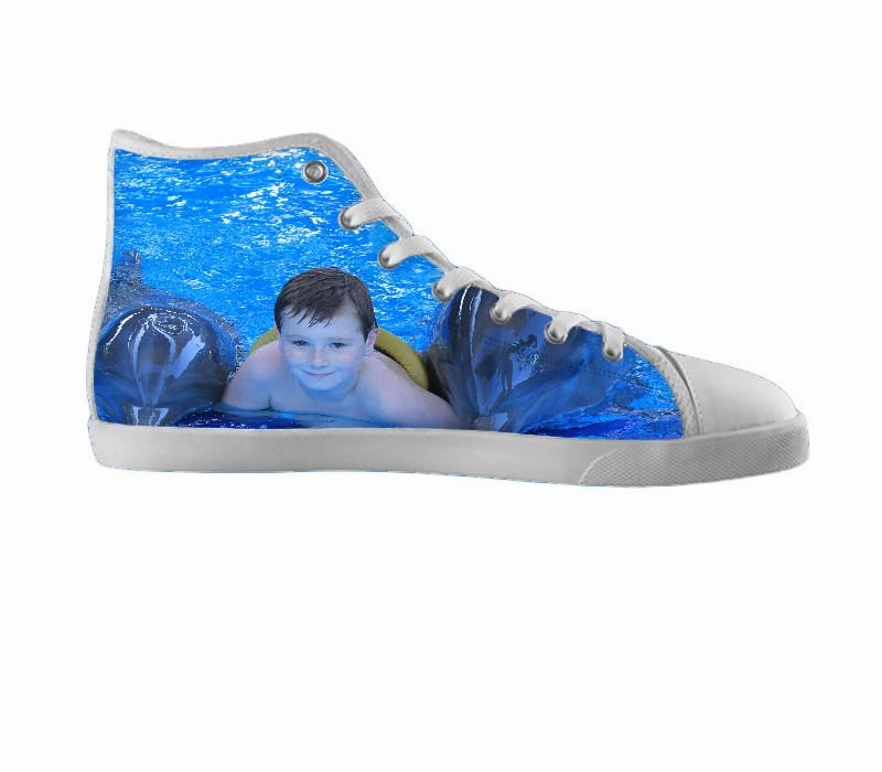 White custom shoes