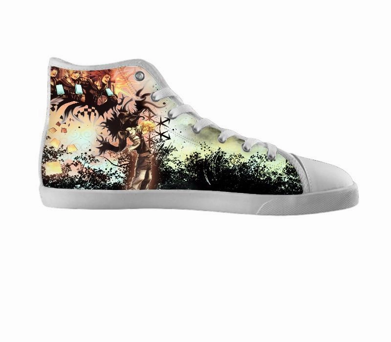 White custom shoes