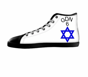 White custom shoes