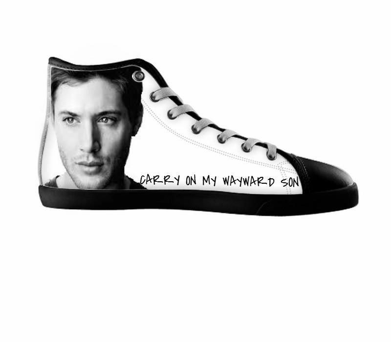 White custom shoes