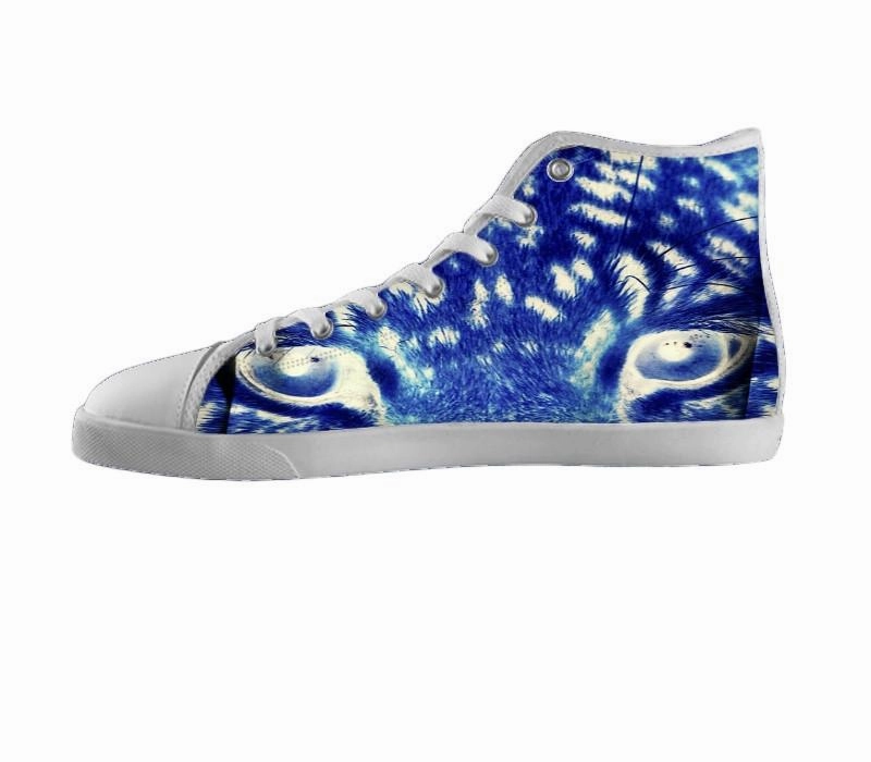 White custom shoes