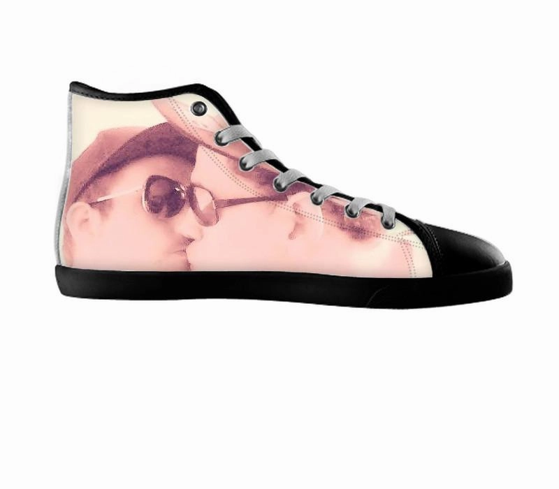 White custom shoes