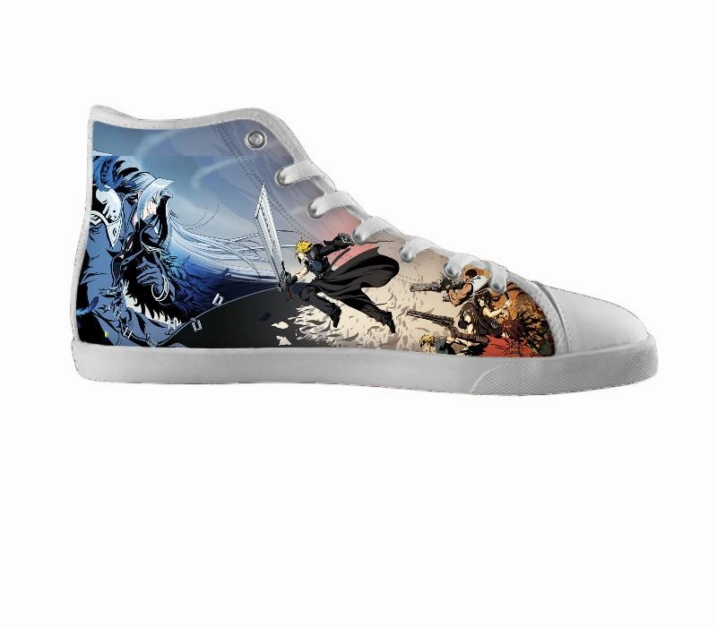 White custom shoes