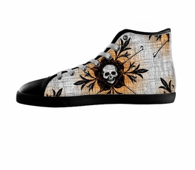 White custom shoes