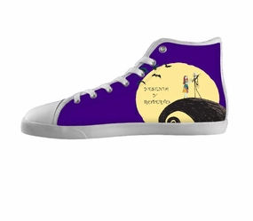 White custom shoes