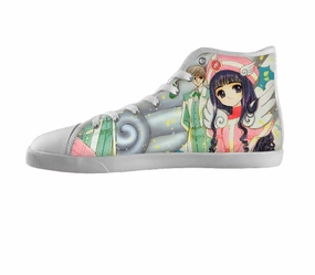 White custom shoes