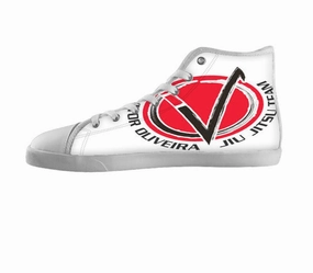 White custom shoes