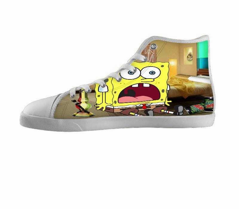 White custom shoes