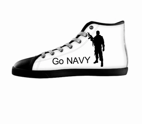 White custom shoes