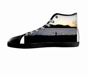 White custom shoes