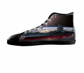 White custom shoes