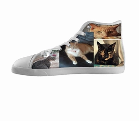 White custom shoes