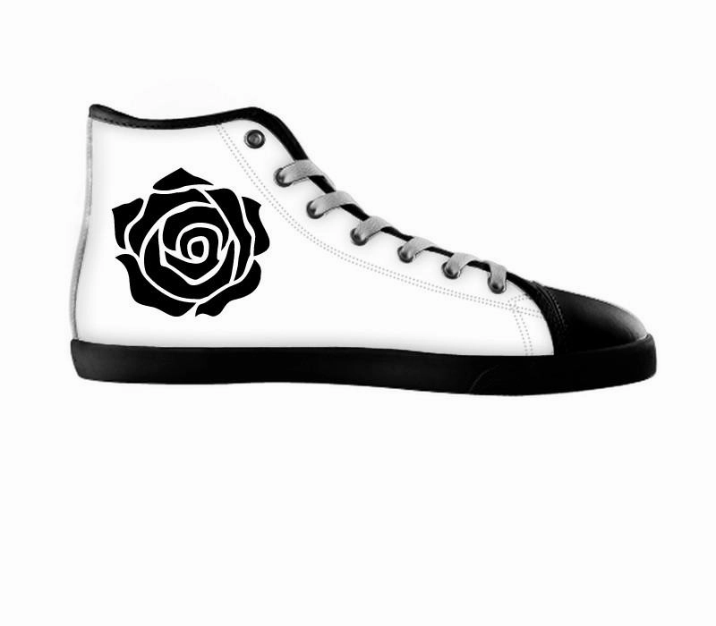 White custom shoes