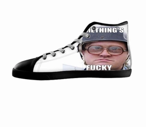 White custom shoes