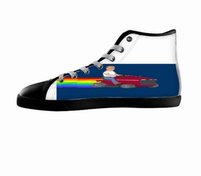 White custom shoes