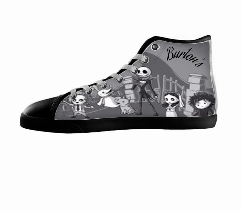 White custom shoes