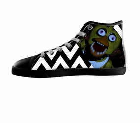 White custom shoes