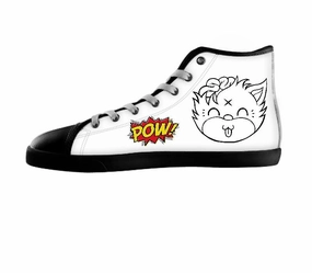White custom shoes