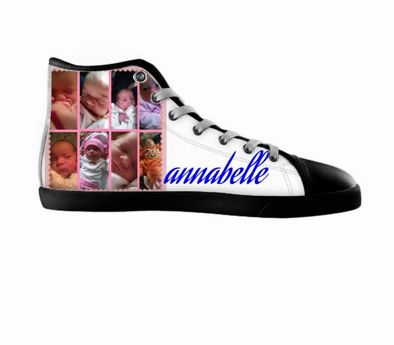 White custom shoes