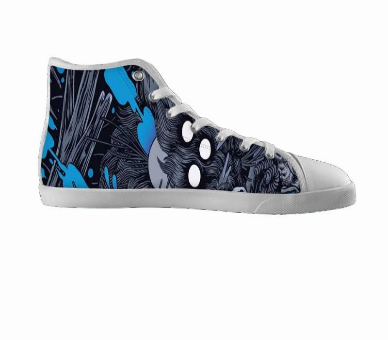 White custom shoes