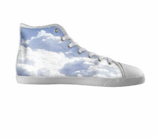 White custom shoes