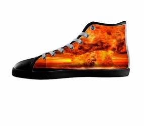 White custom shoes