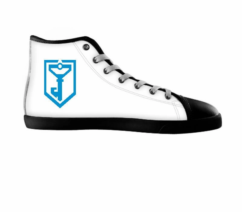 White custom shoes