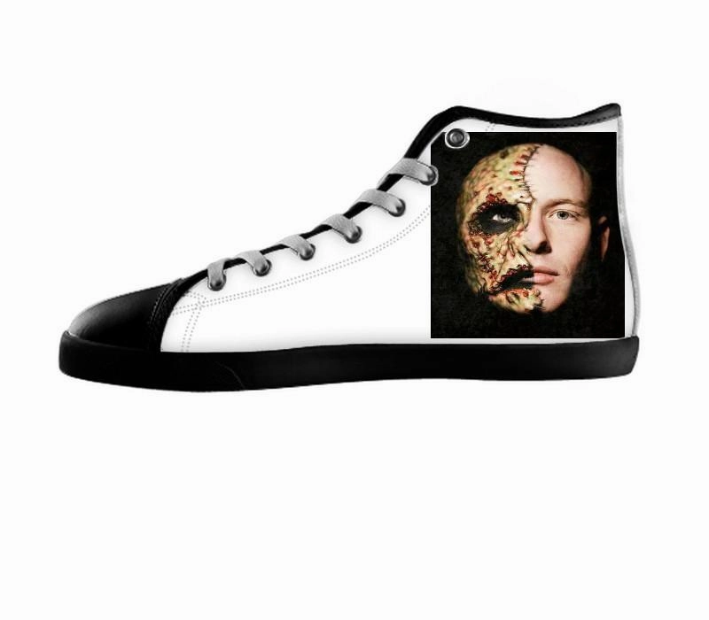 White custom shoes