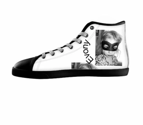 White custom shoes