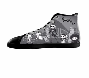 White custom shoes