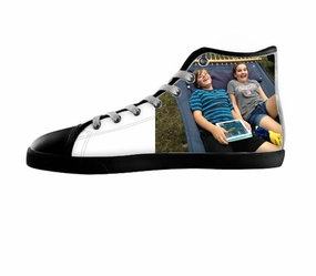 White custom shoes