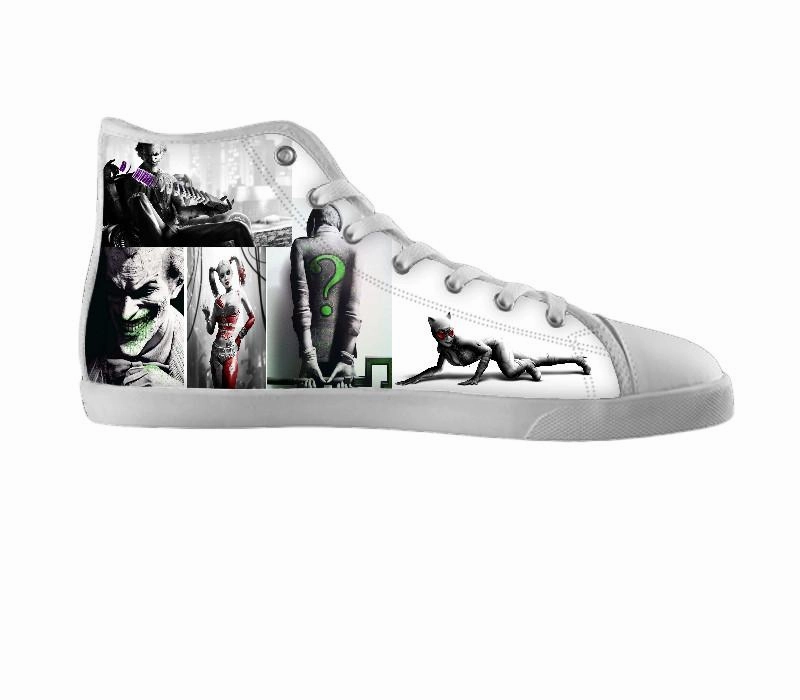 White custom shoes