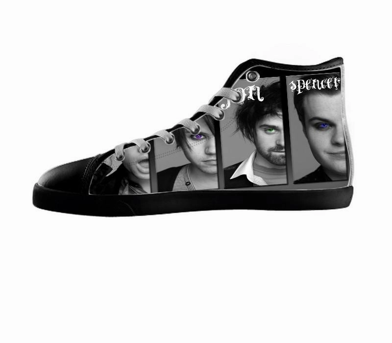 White custom shoes