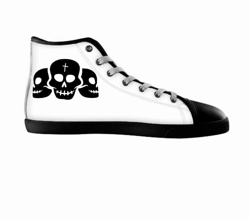 White custom shoes