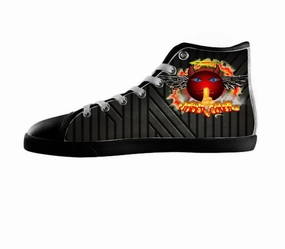 White custom shoes
