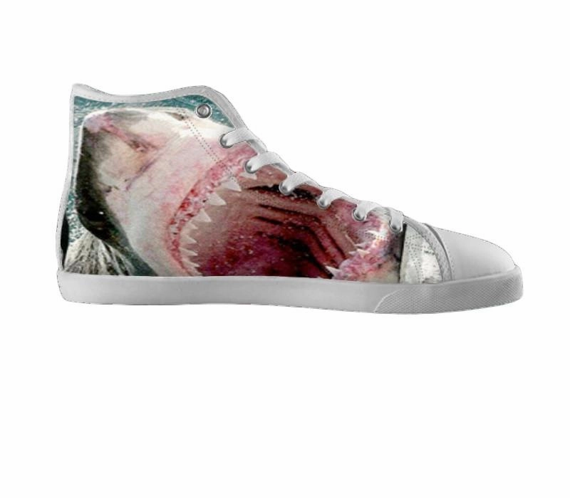 White custom shoes
