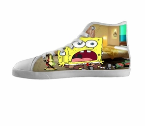 White custom shoes